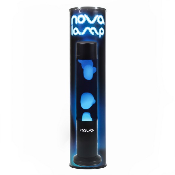 Nova Lava Lamp Blue/White The Gadget Lounge