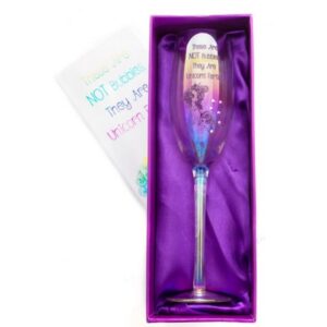 Unicorn Farts Champagne Glass - Image 5