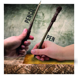 Harry Potter Wand Pen & Pencil Set