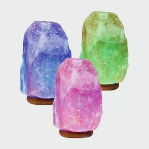 Colour Changing Himalayan Salt Rock Lamp - Image 7